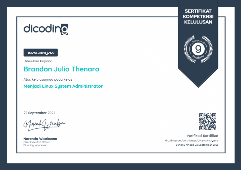 Menjadi Linux System Administrator